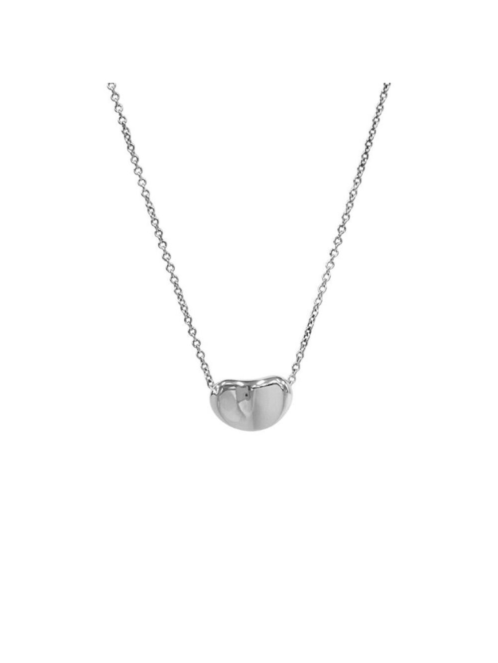 Tiffany & Co Bean Pendant Silver